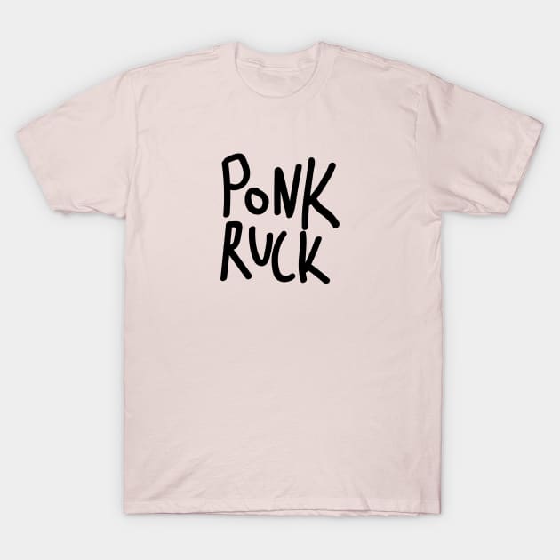 Ponk Ruck T-Shirt by ThePrehistoricRobot